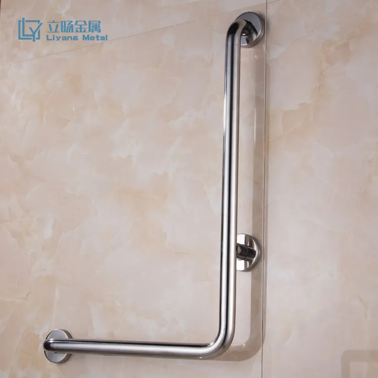 L Shaped Handicap Grab Bars