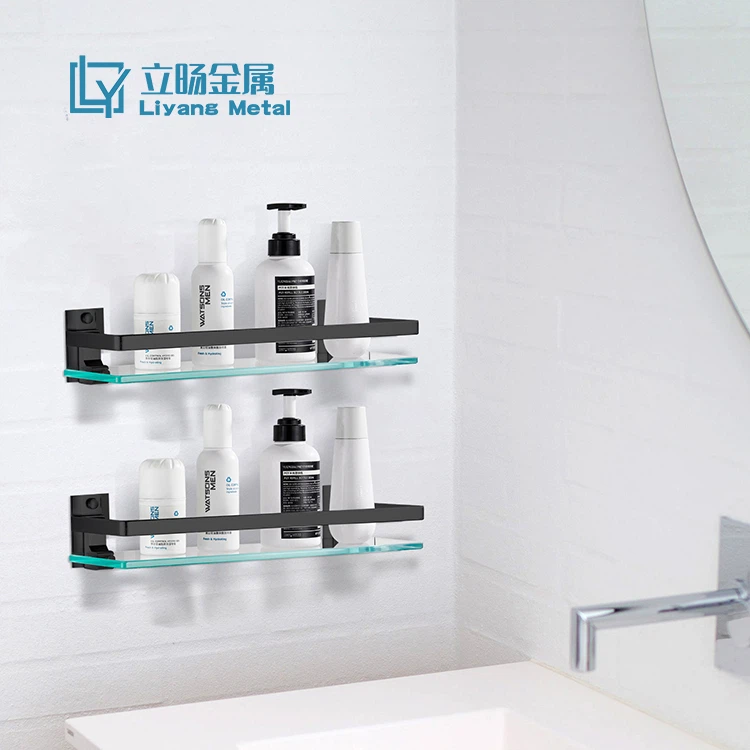 Étagère en verre de 50 cm