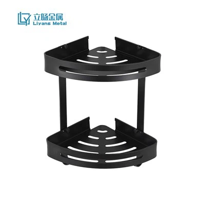 Étagère de douche double